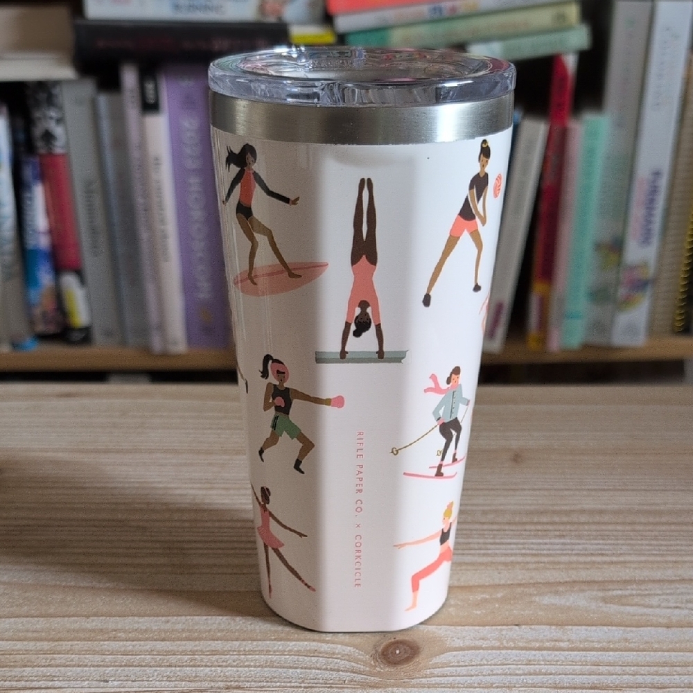 Sporty Travel Tumbler with Lid